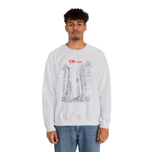 CN Tower-Inspired Unisex Crewneck Sweatshirt