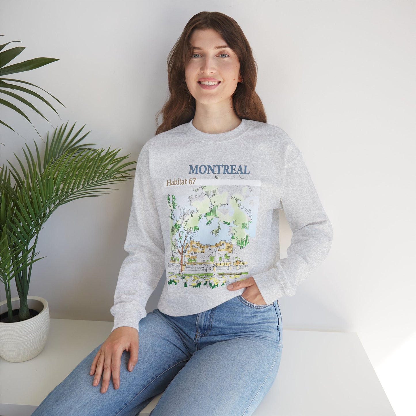 Montreal-Inspired Unisex Crewneck Sweatshirt
