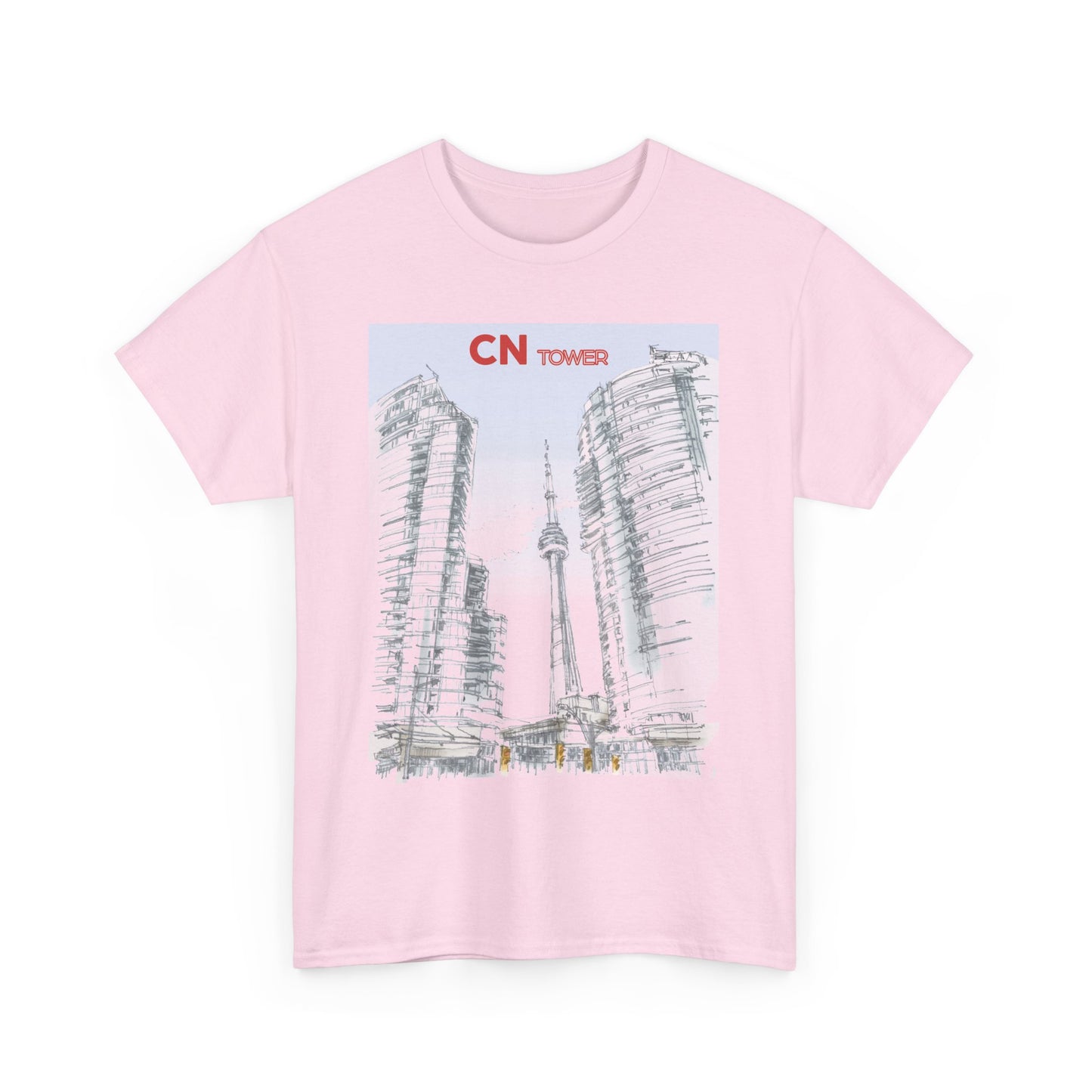 CN-Tower-Inspired Unisex Crewneck T-shirt
