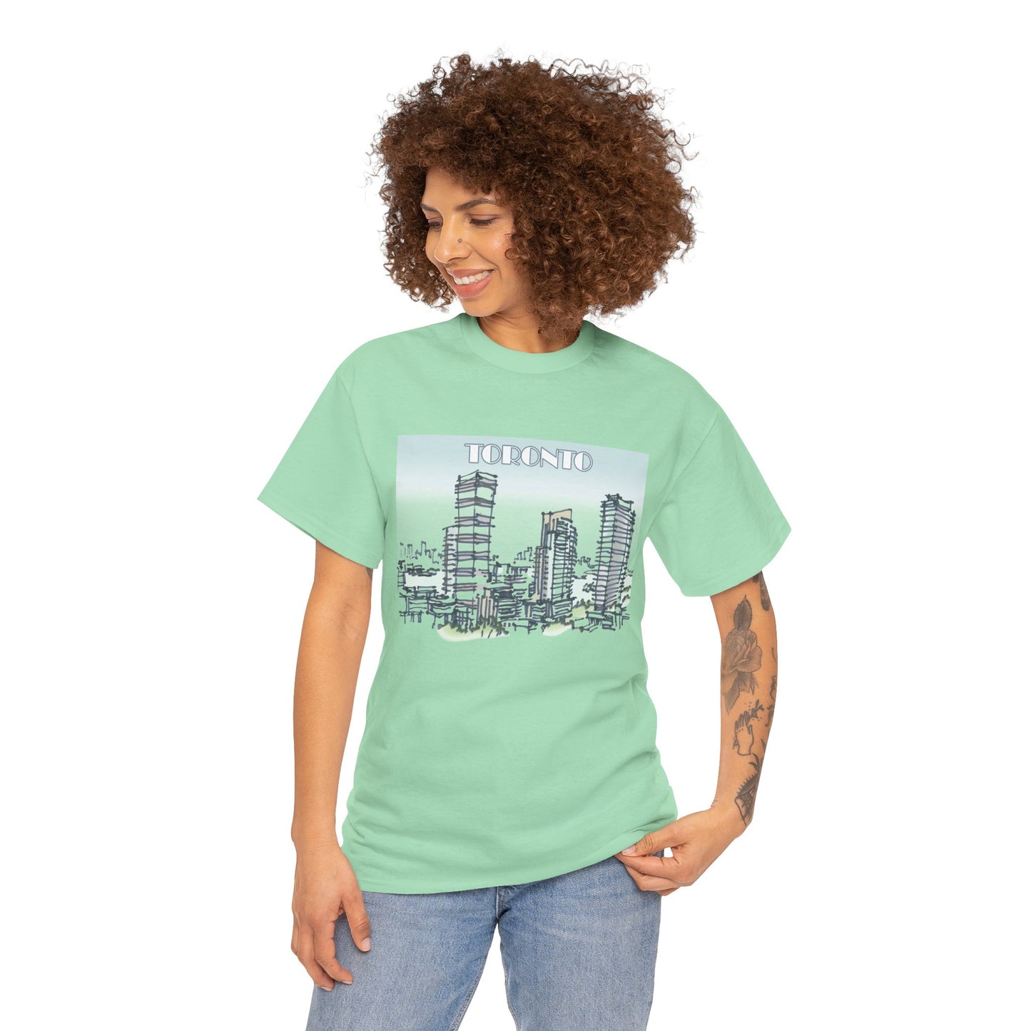 Toronto-Inspired Unisex Crewneck T-shirt