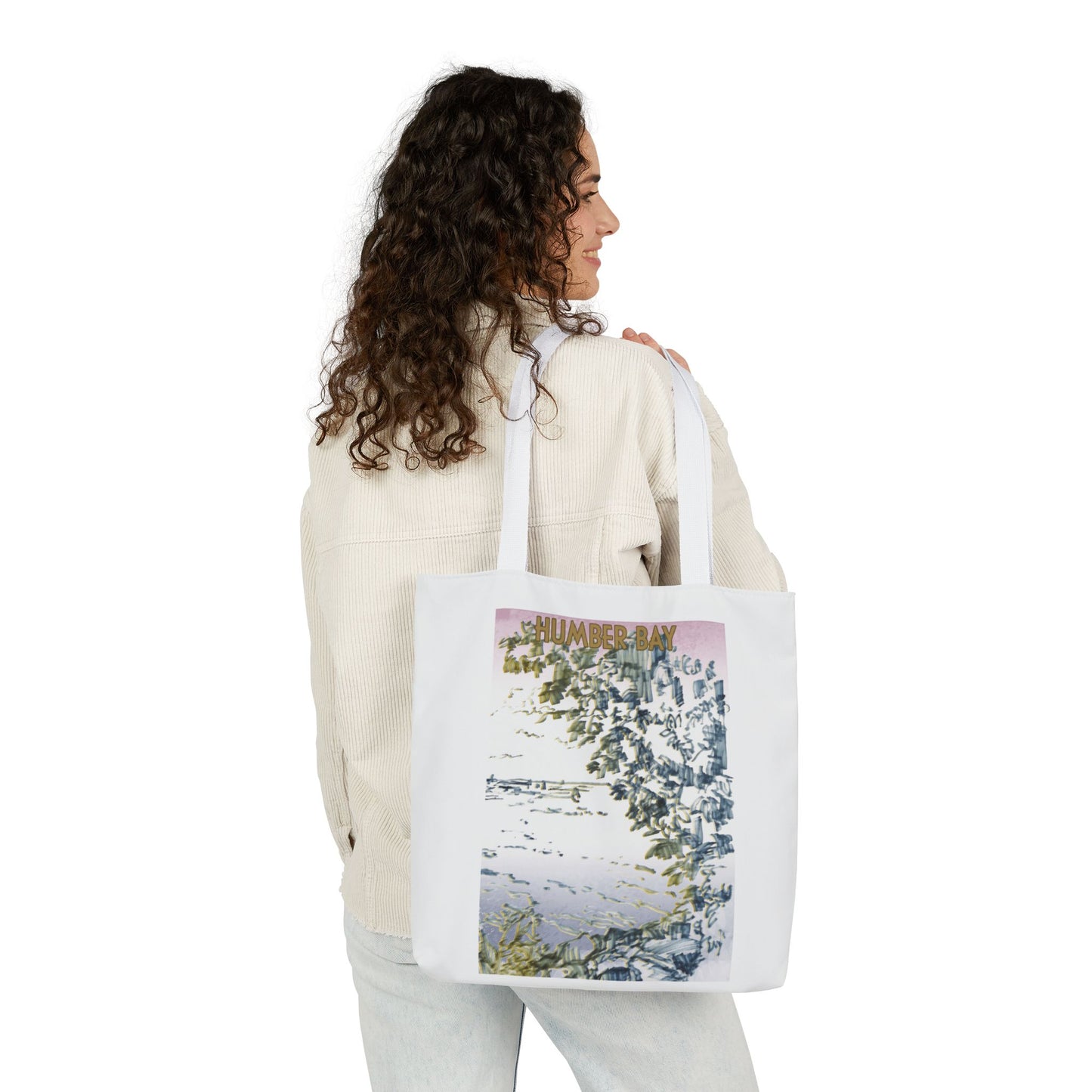 Toronto Humber Bay-inspired Tote Bag with 5-Color Straps