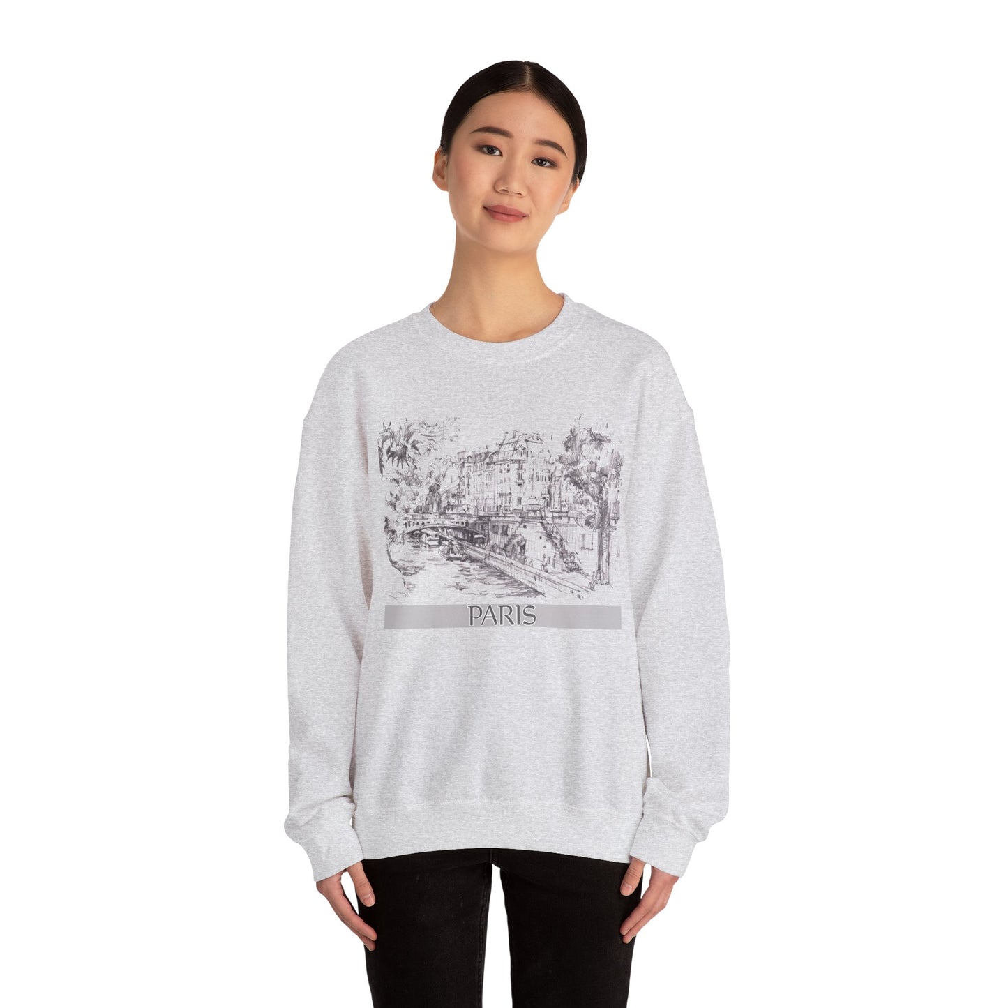 Paris-Inspired Unisex Crewneck Sweatshirt