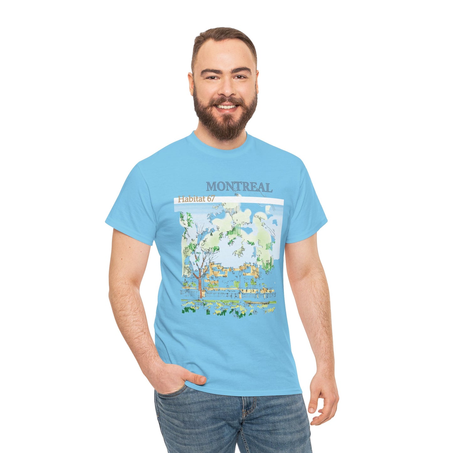 Montreal-Inspired Unisex Crewneck T-shirt