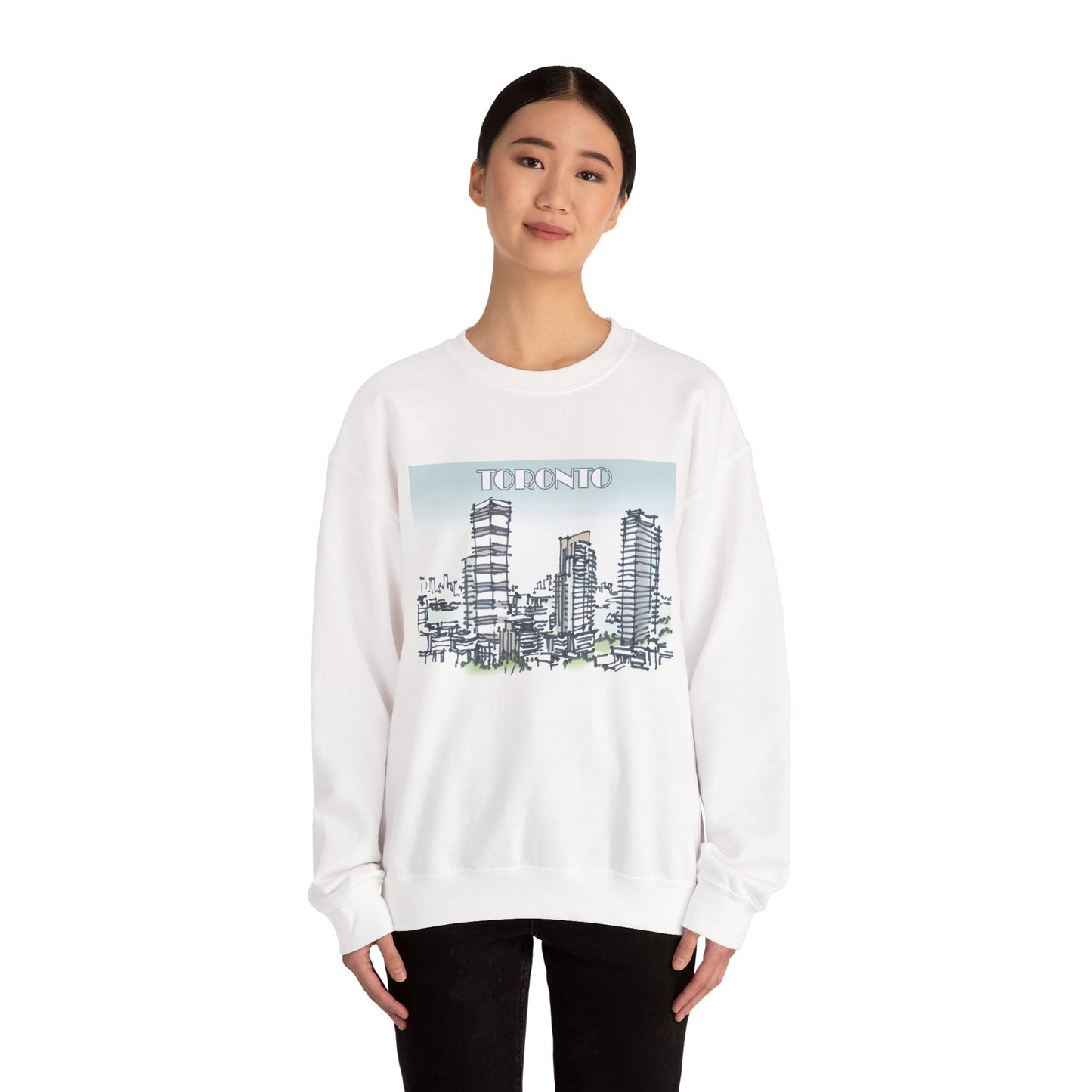 Toronto-Inspired Unisex Crewneck Sweatshirt