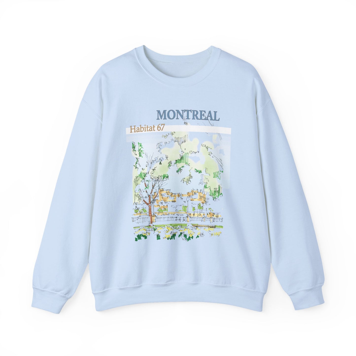 Montreal-Inspired Unisex Crewneck Sweatshirt