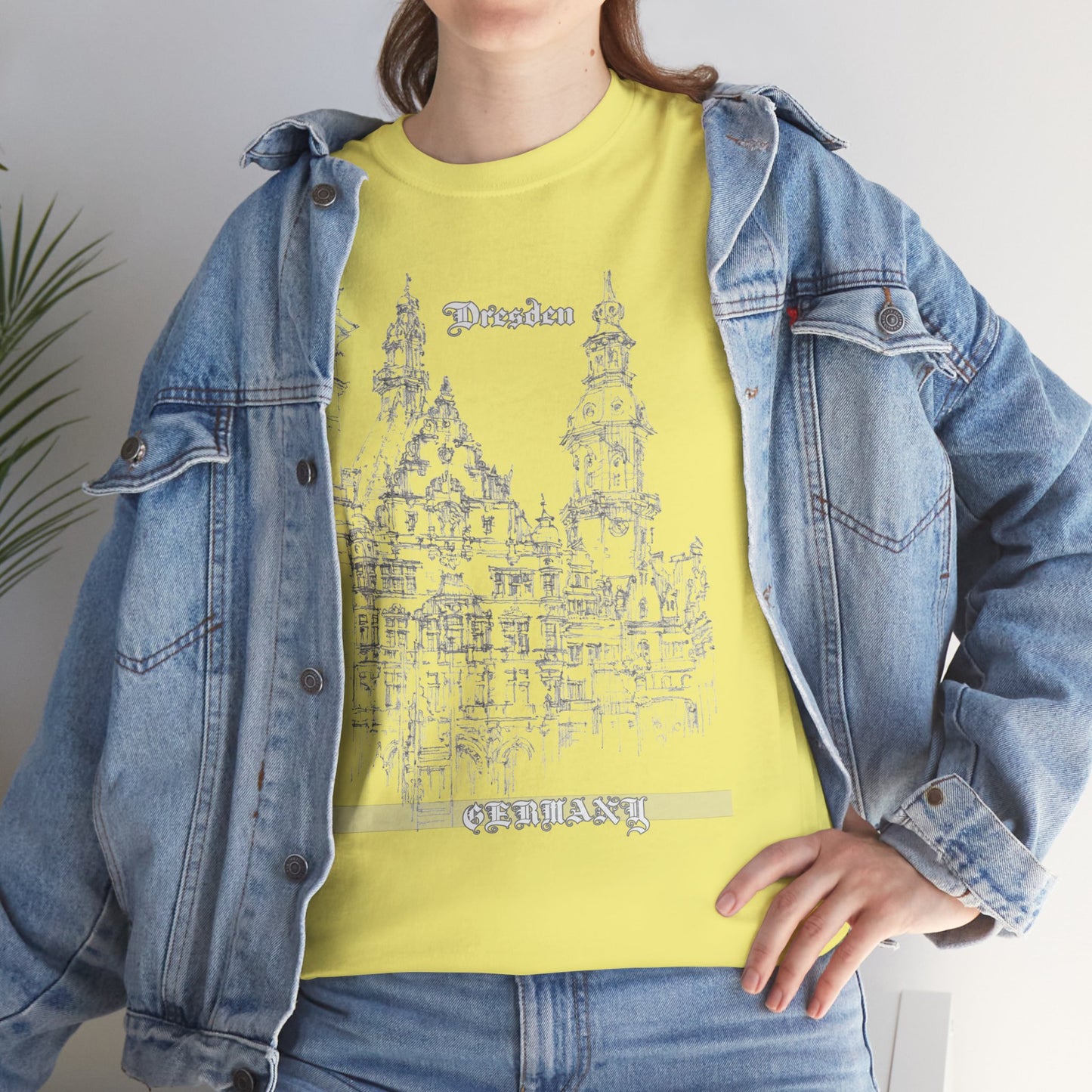 Dresden-Inspired Unisex Crewneck T-shirt