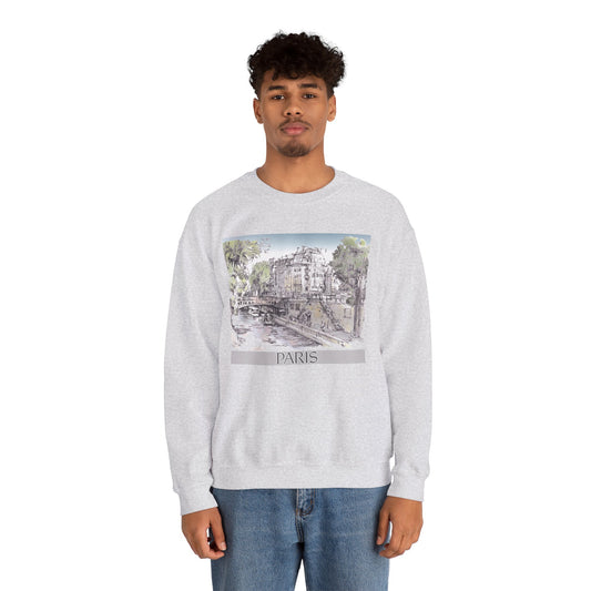 Paris-Inspired Unisex Crewneck Sweatshirt