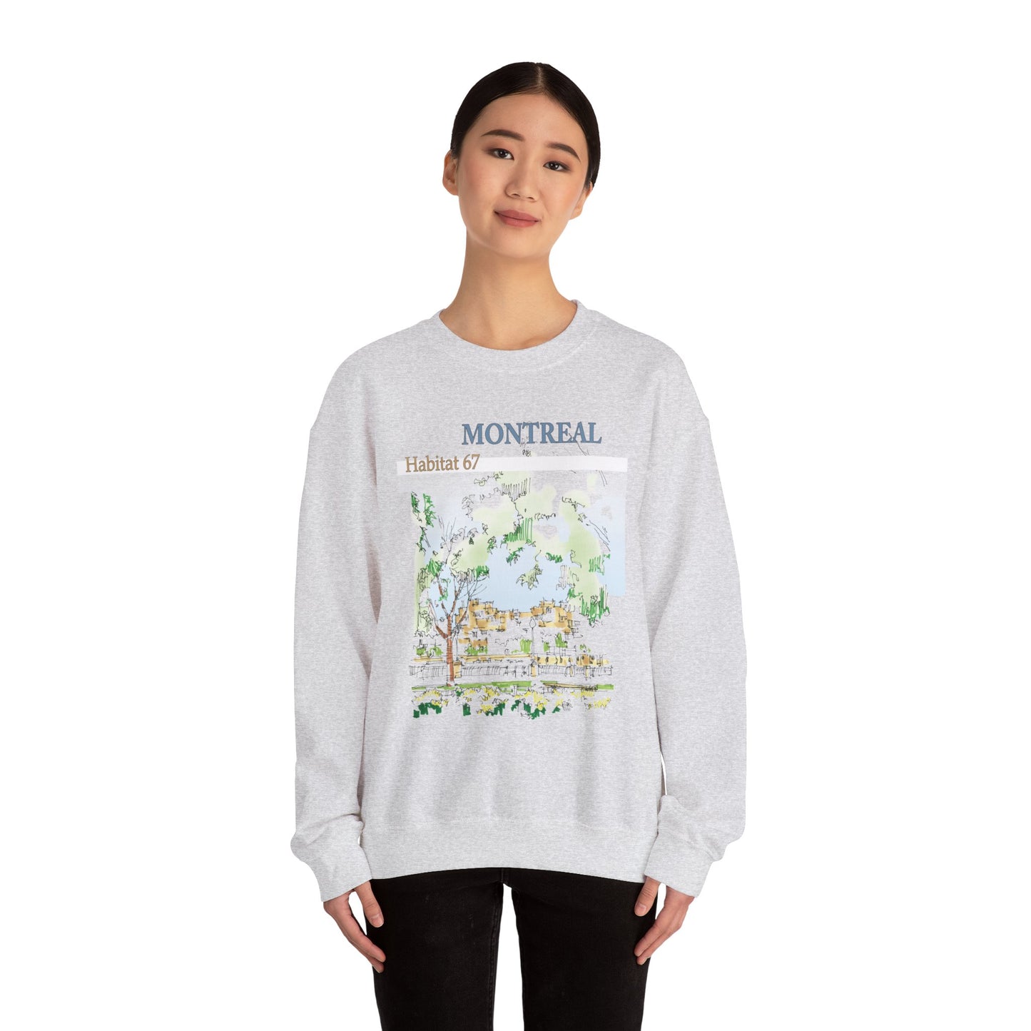Montreal-Inspired Unisex Crewneck Sweatshirt