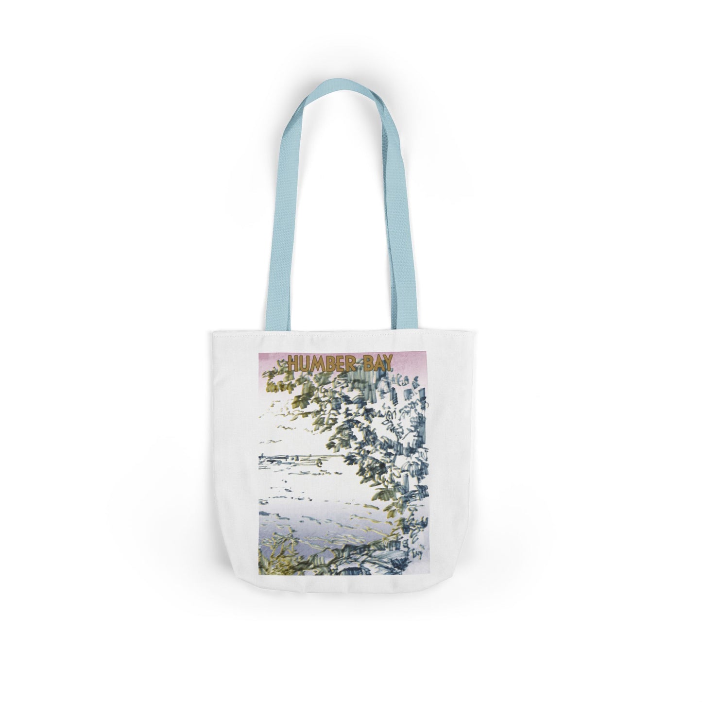 Toronto Humber Bay-inspired Tote Bag with 5-Color Straps