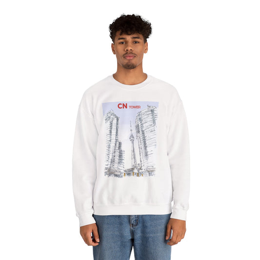 CN Tower-Inspired Unisex Crewneck Sweatshirt