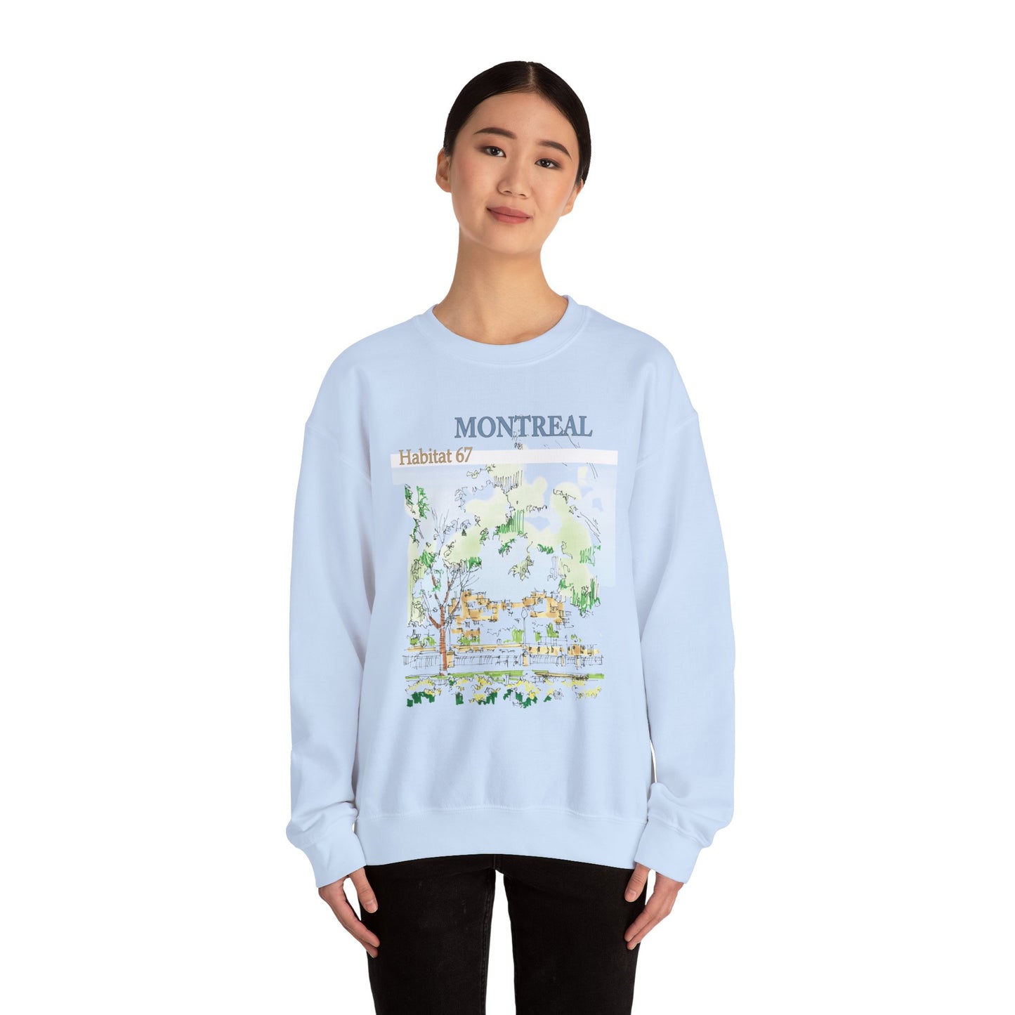 Montreal-Inspired Unisex Crewneck Sweatshirt