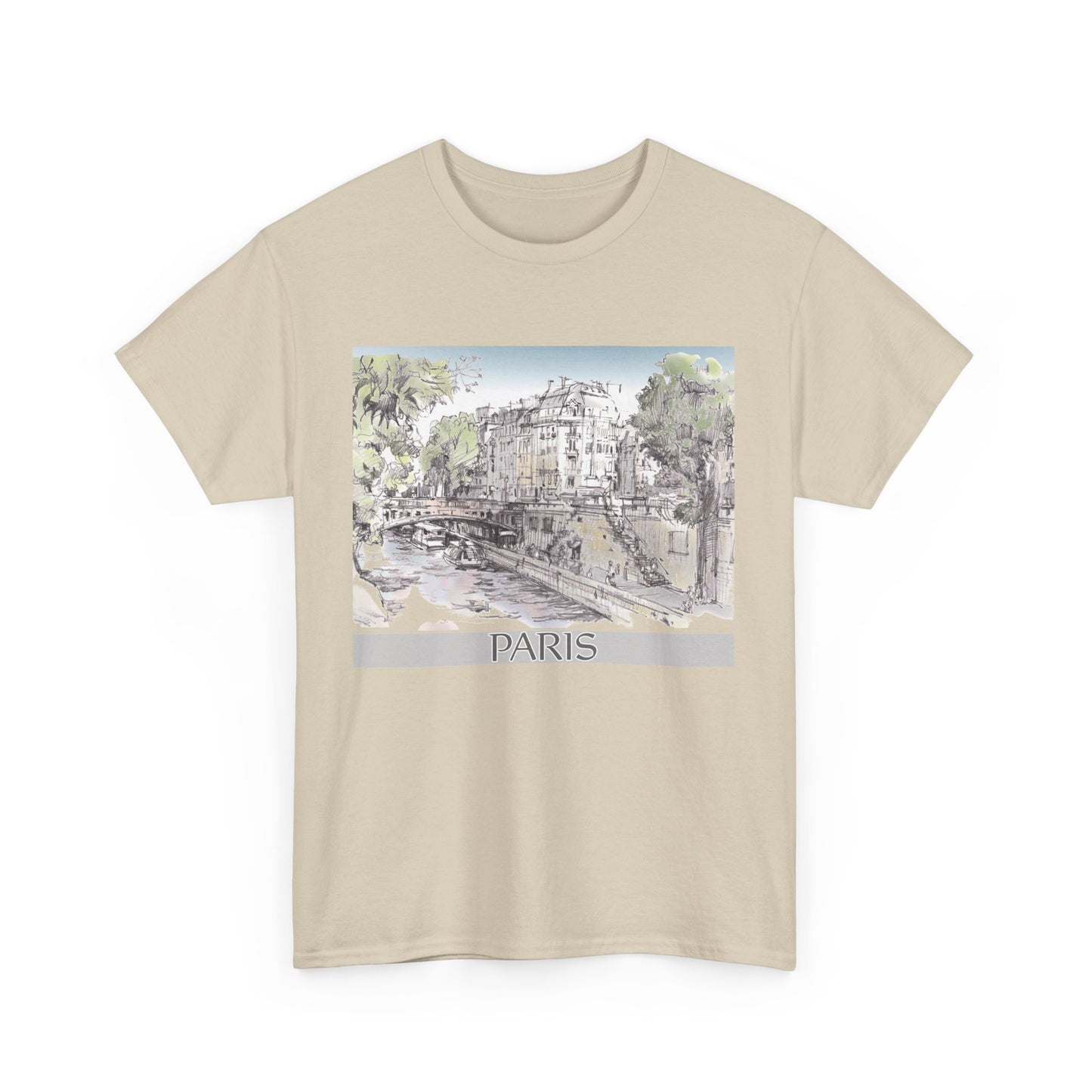 Paris-Inspired Unisex Crewneck T-shirt