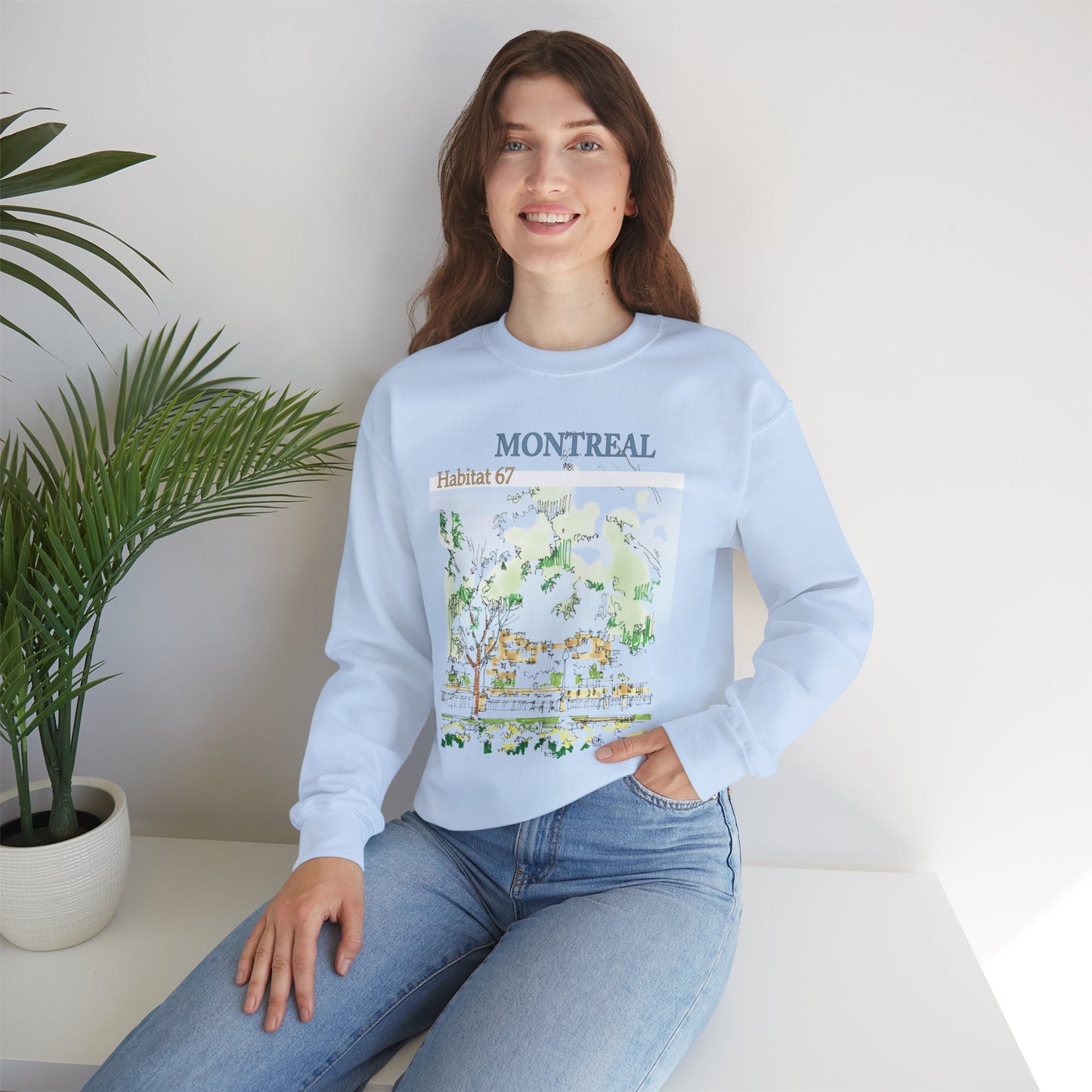 Montreal-Inspired Unisex Crewneck Sweatshirt