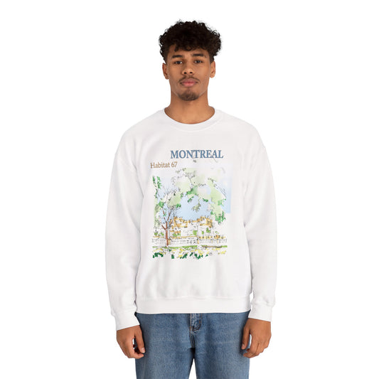 Montreal-Inspired Unisex Crewneck Sweatshirt