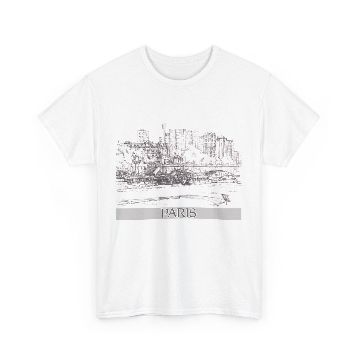 Paris-Inspired Unisex Crewneck T-shirt