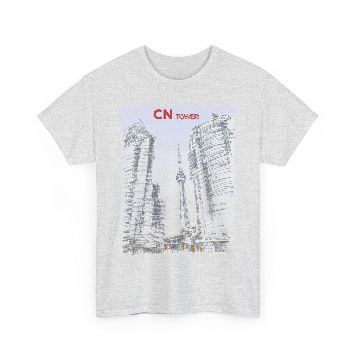 CN-Tower-Inspired Unisex Crewneck T-shirt