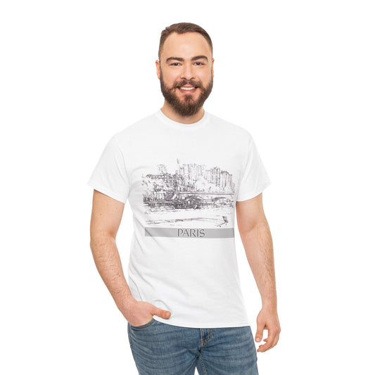 Paris-Inspired Unisex Crewneck T-shirt