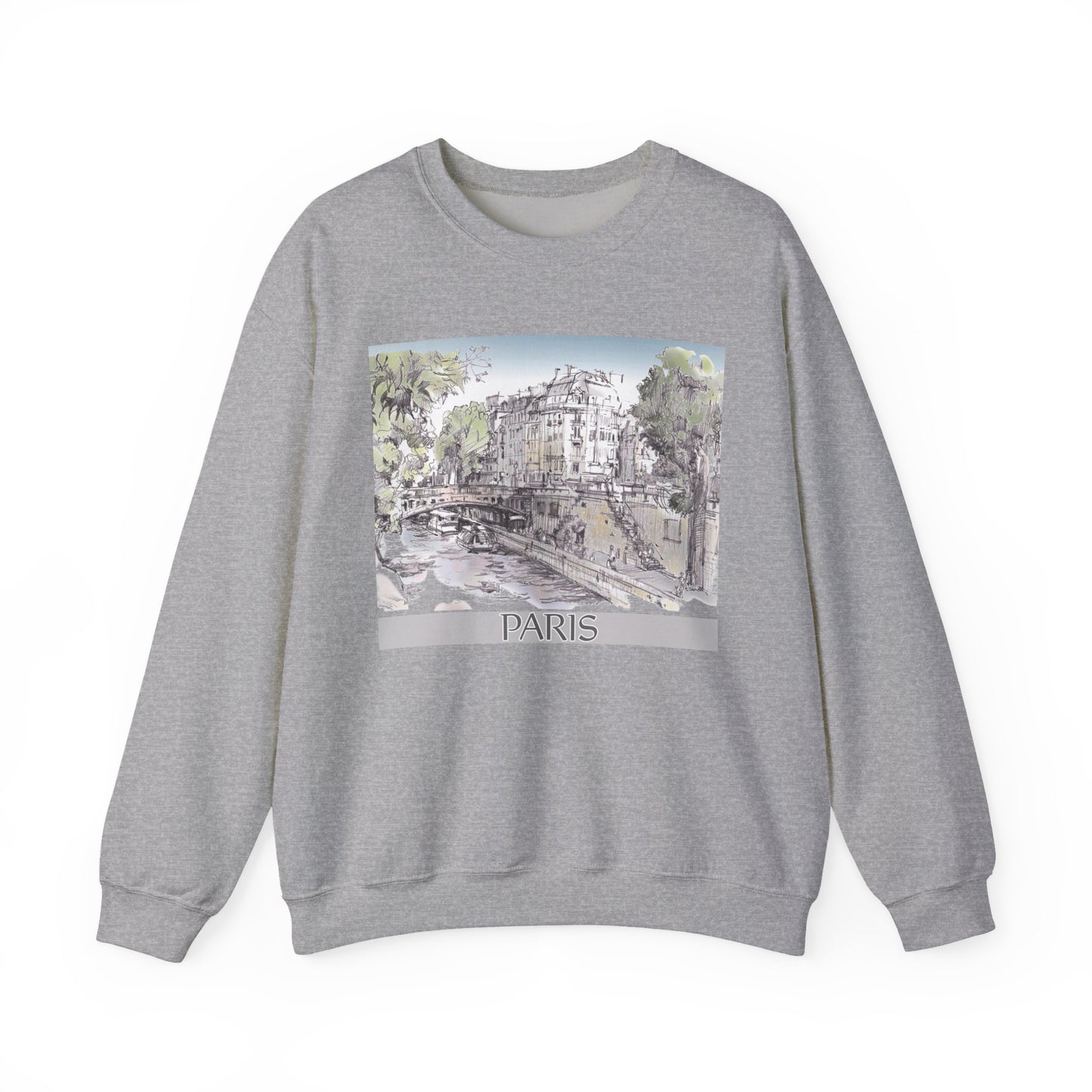 Paris-Inspired Unisex Crewneck Sweatshirt