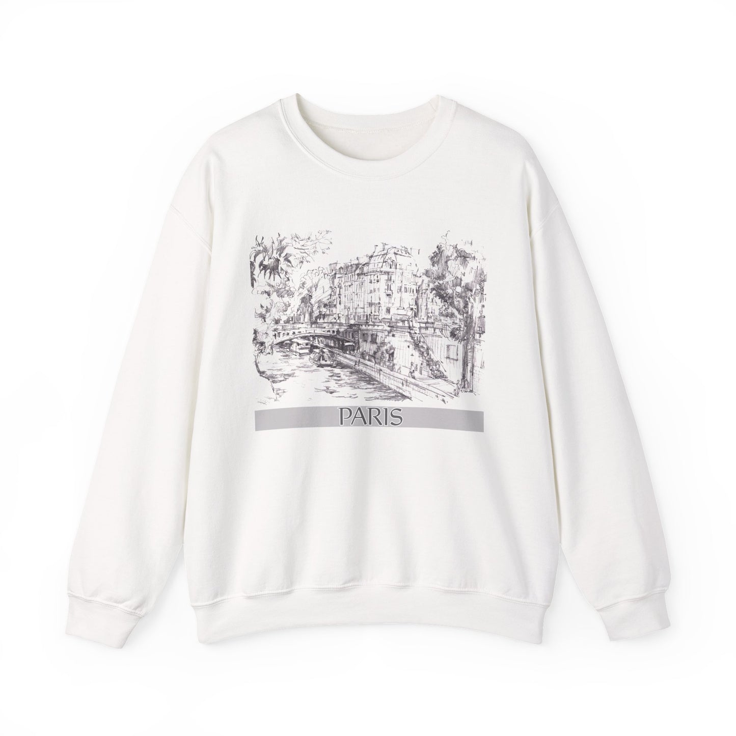 Paris-Inspired Unisex Crewneck Sweatshirt