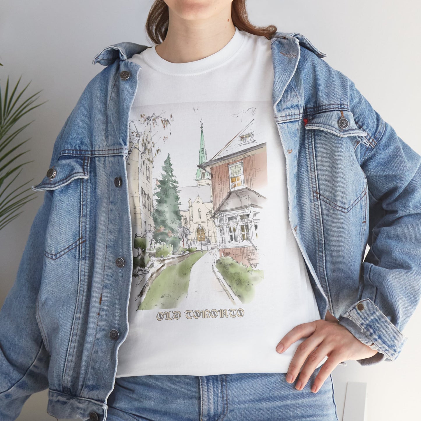 Old Toronto-Inspired Unisex Crewneck T-shirt