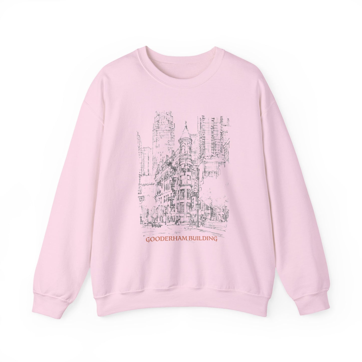 Toronto Gooderham building-Inspired Unisex Crewneck Sweatshirt