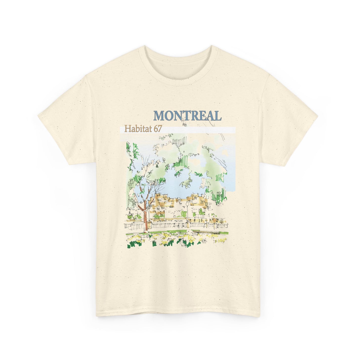 Montreal-Inspired Unisex Crewneck T-shirt