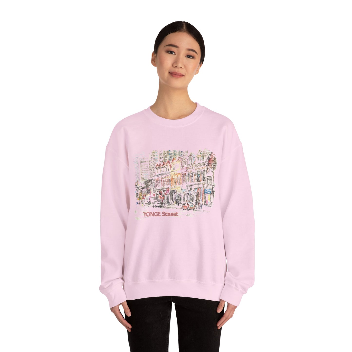 Yonge Street-Inspired Unisex Crewneck Sweatshirt