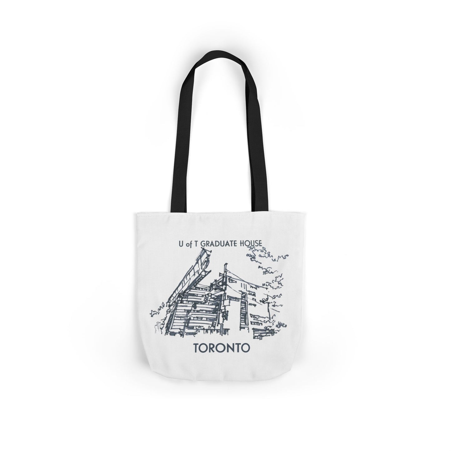 Toronto-inspired Tote Bag with 3-Color Straps