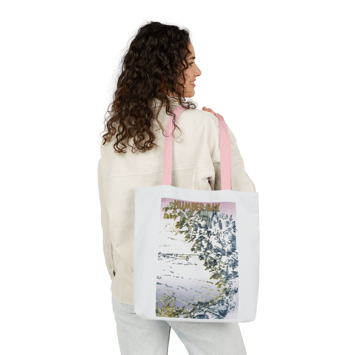 Toronto Humber Bay-inspired Tote Bag with 5-Color Straps