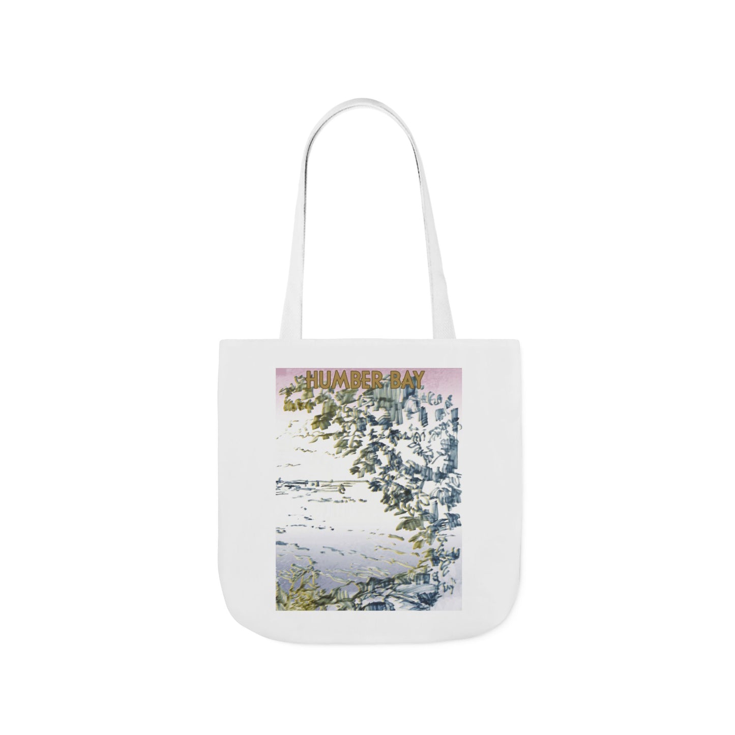Toronto Humber Bay-inspired Tote Bag with 5-Color Straps