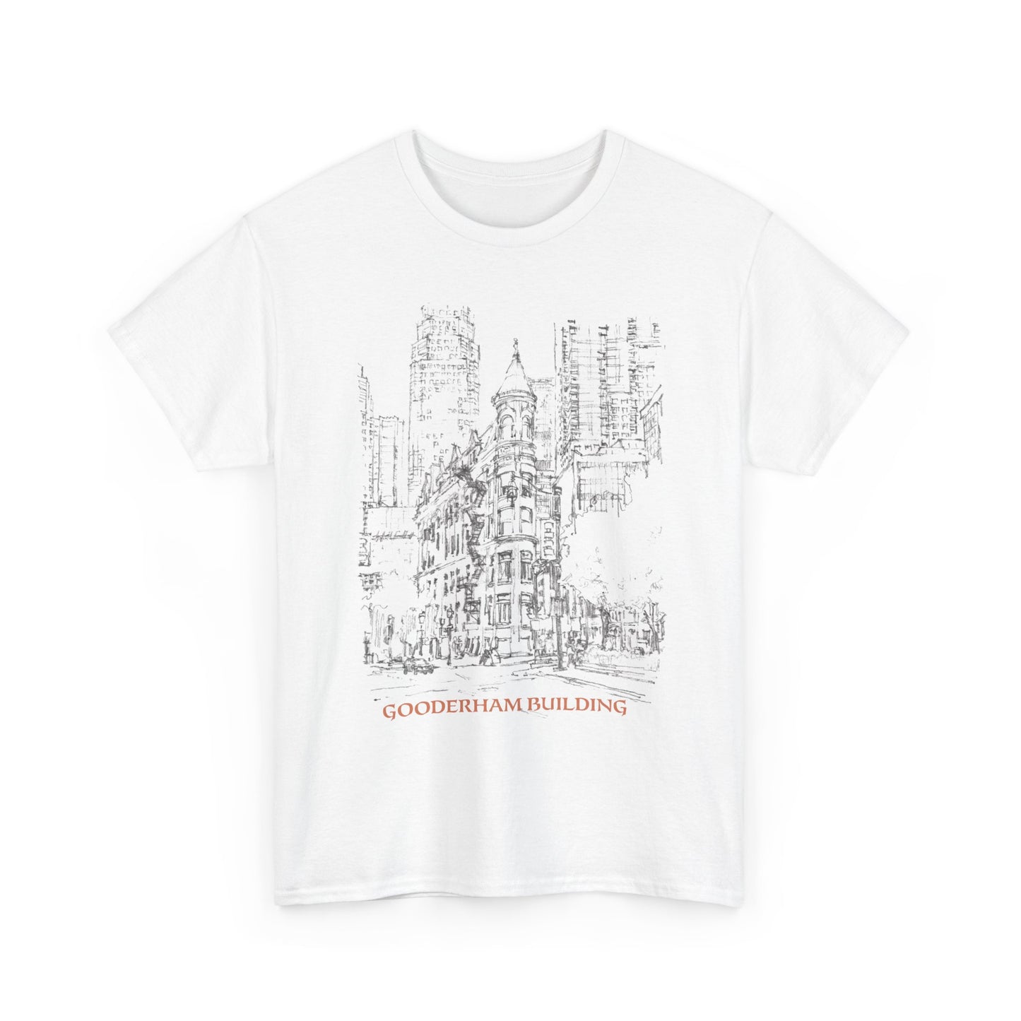 Gooderham building-Inspired Unisex Crewneck T-shirt