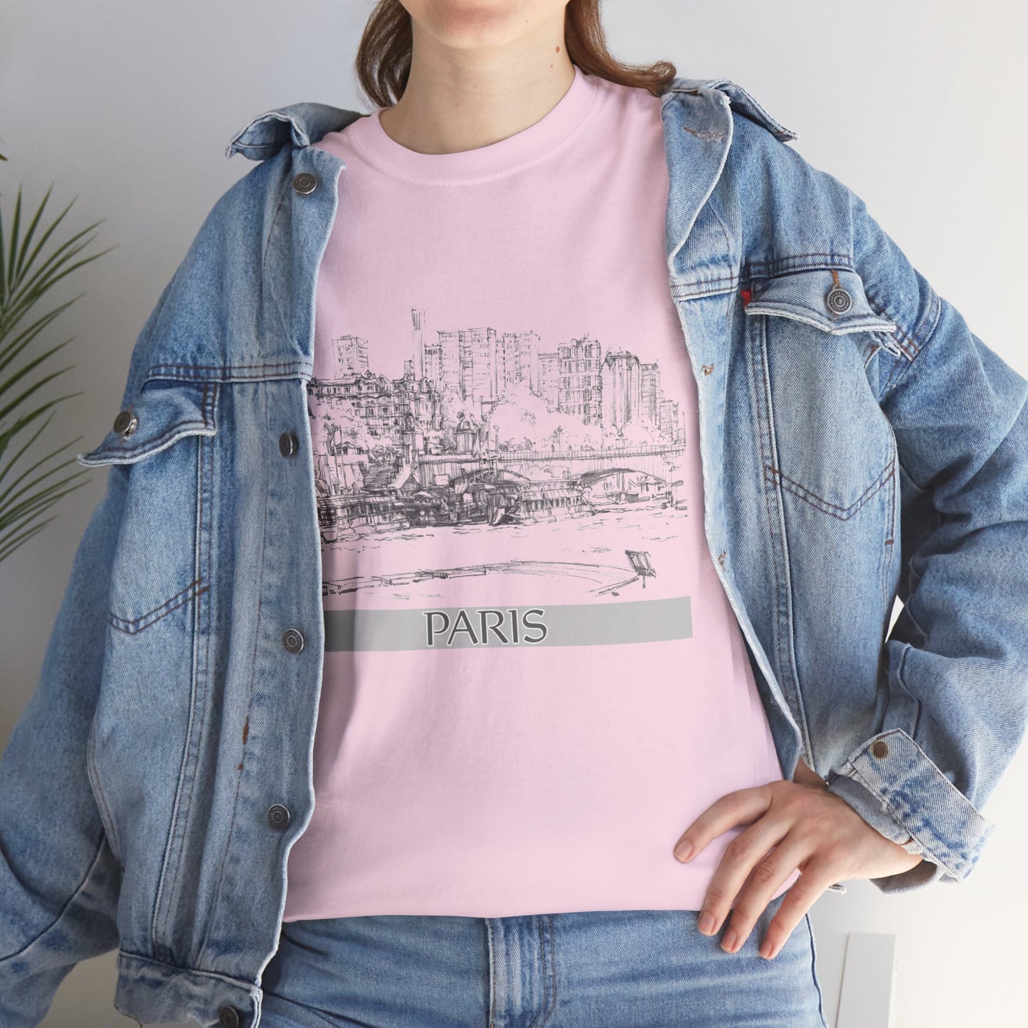 Paris-Inspired Unisex Crewneck T-shirt