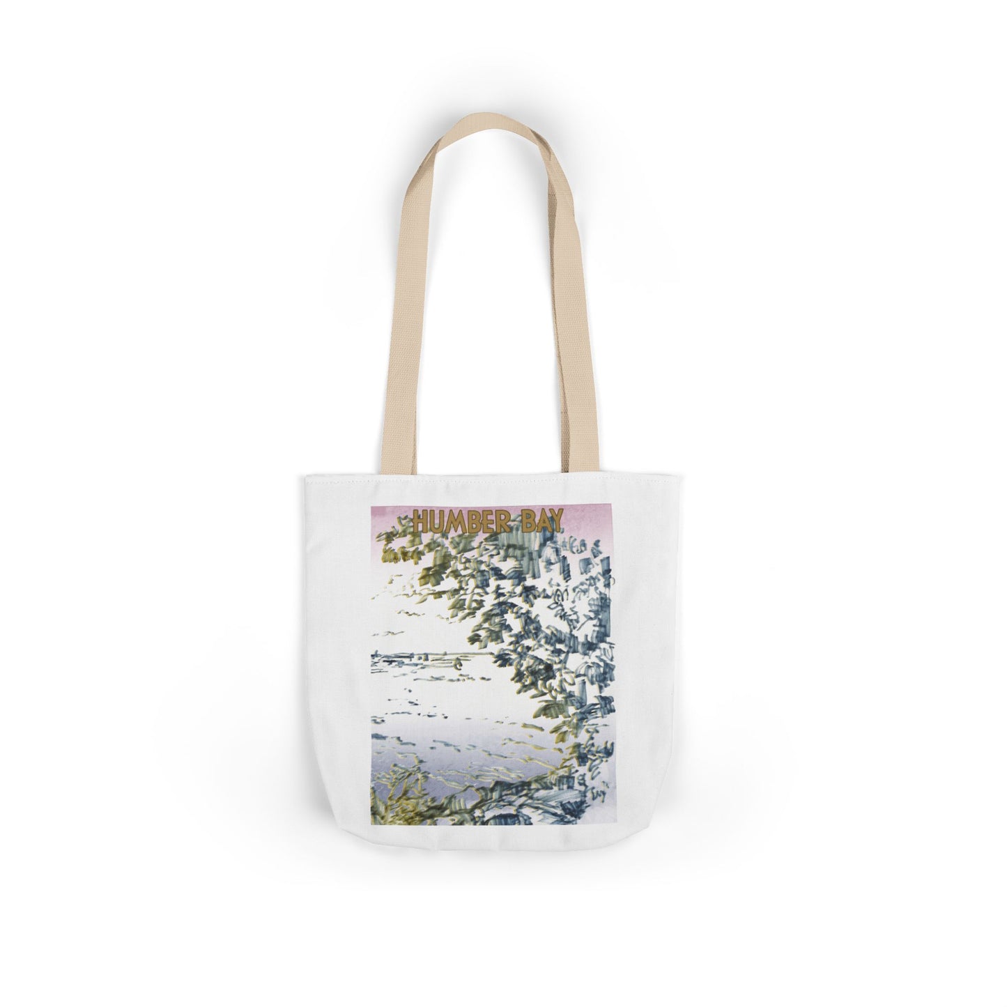 Toronto Humber Bay-inspired Tote Bag with 5-Color Straps