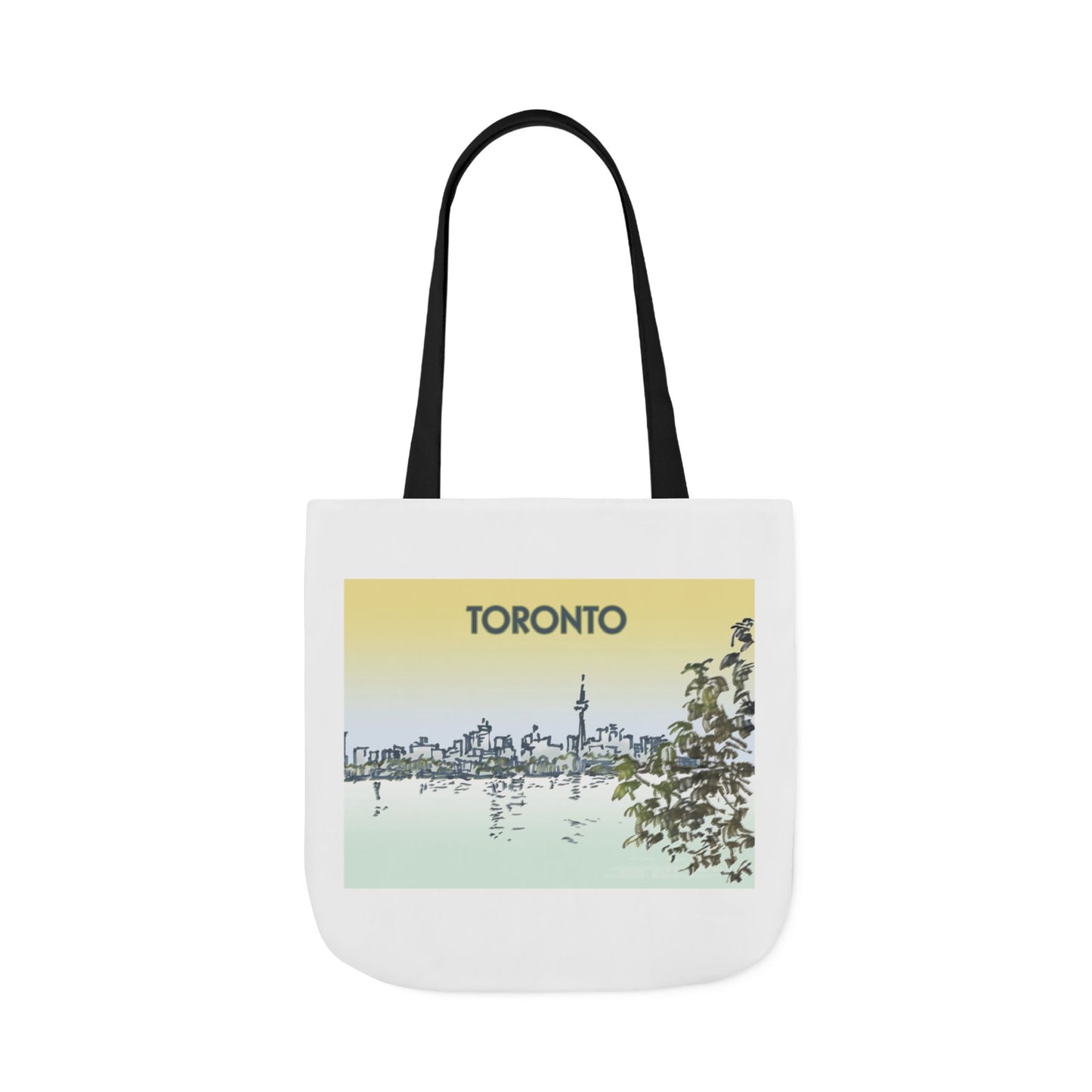 Toronto-inspired Tote Bag with 4-Color Straps