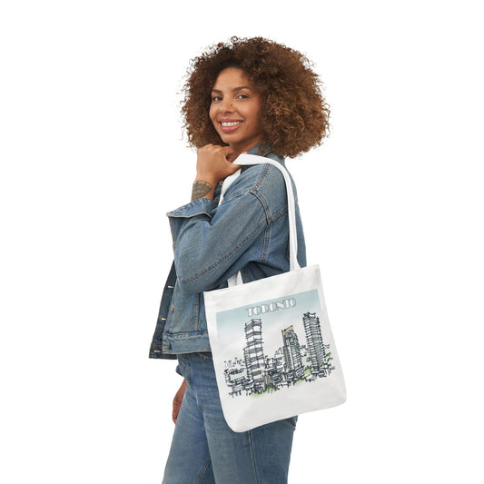 Toronto-inspired Tote Bag with 4-Color Straps