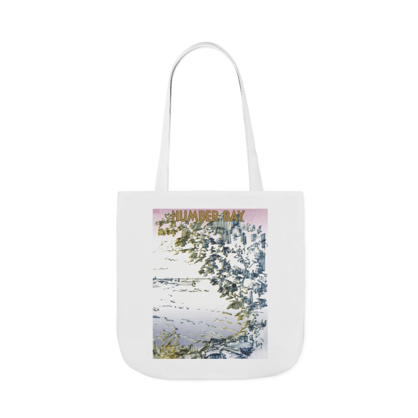 Toronto Humber Bay-inspired Tote Bag with 5-Color Straps