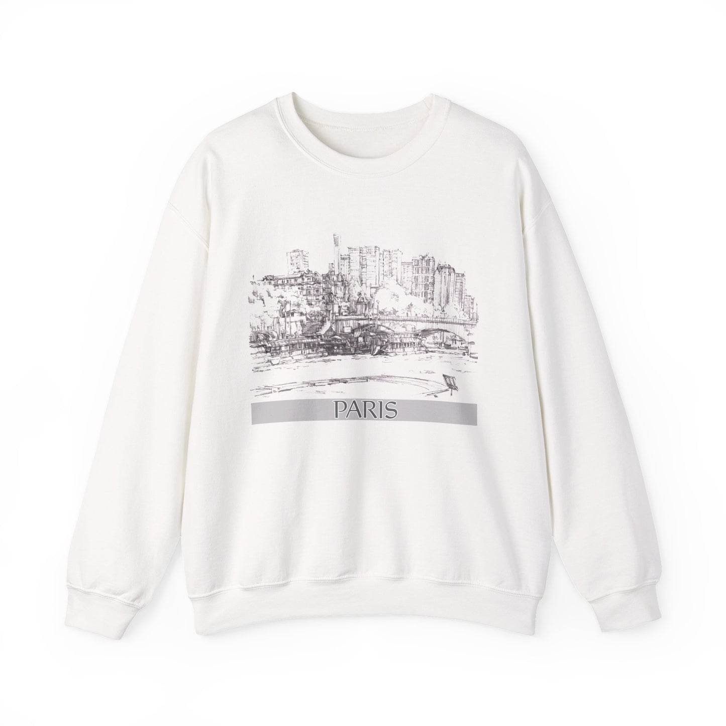 Paris-Inspired Unisex Crewneck Sweatshirt