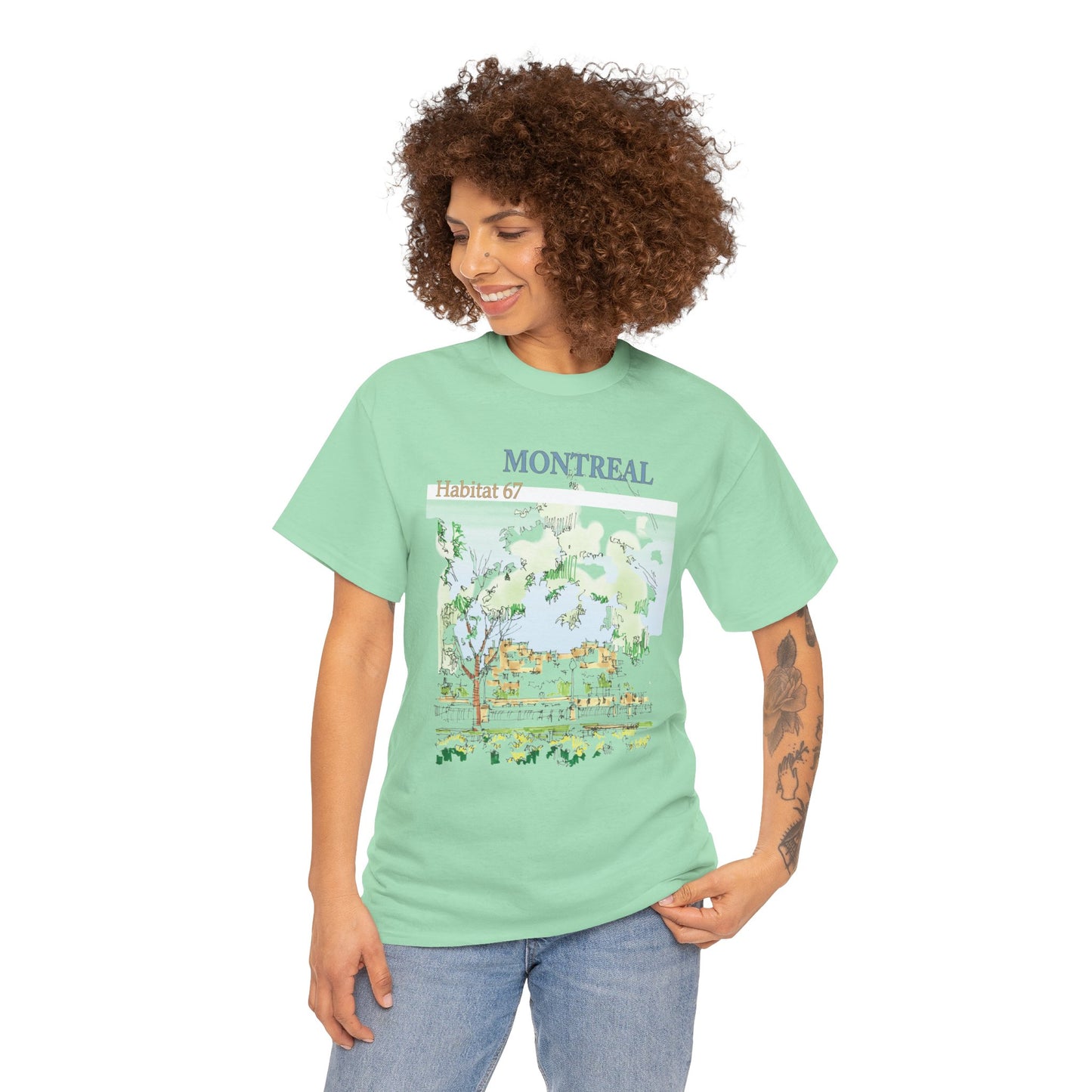 Montreal-Inspired Unisex Crewneck T-shirt