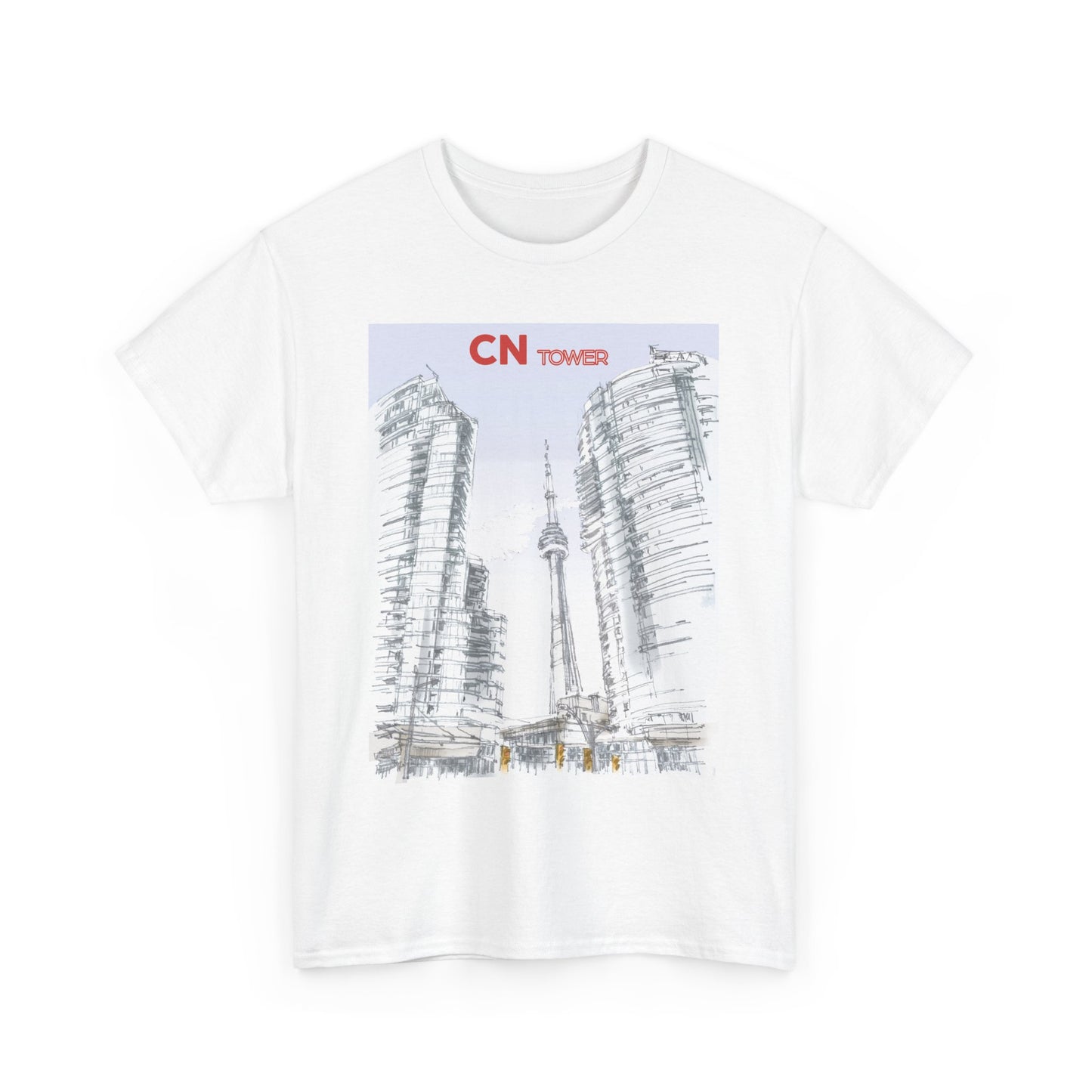 CN-Tower-Inspired Unisex Crewneck T-shirt