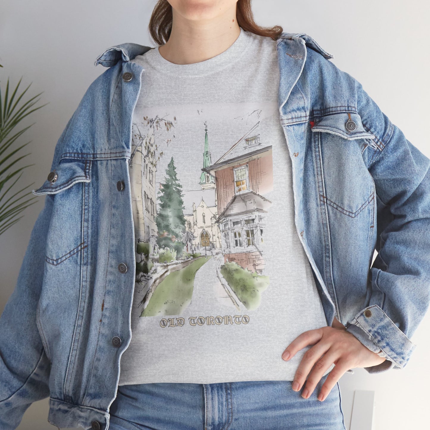 Old Toronto-Inspired Unisex Crewneck T-shirt