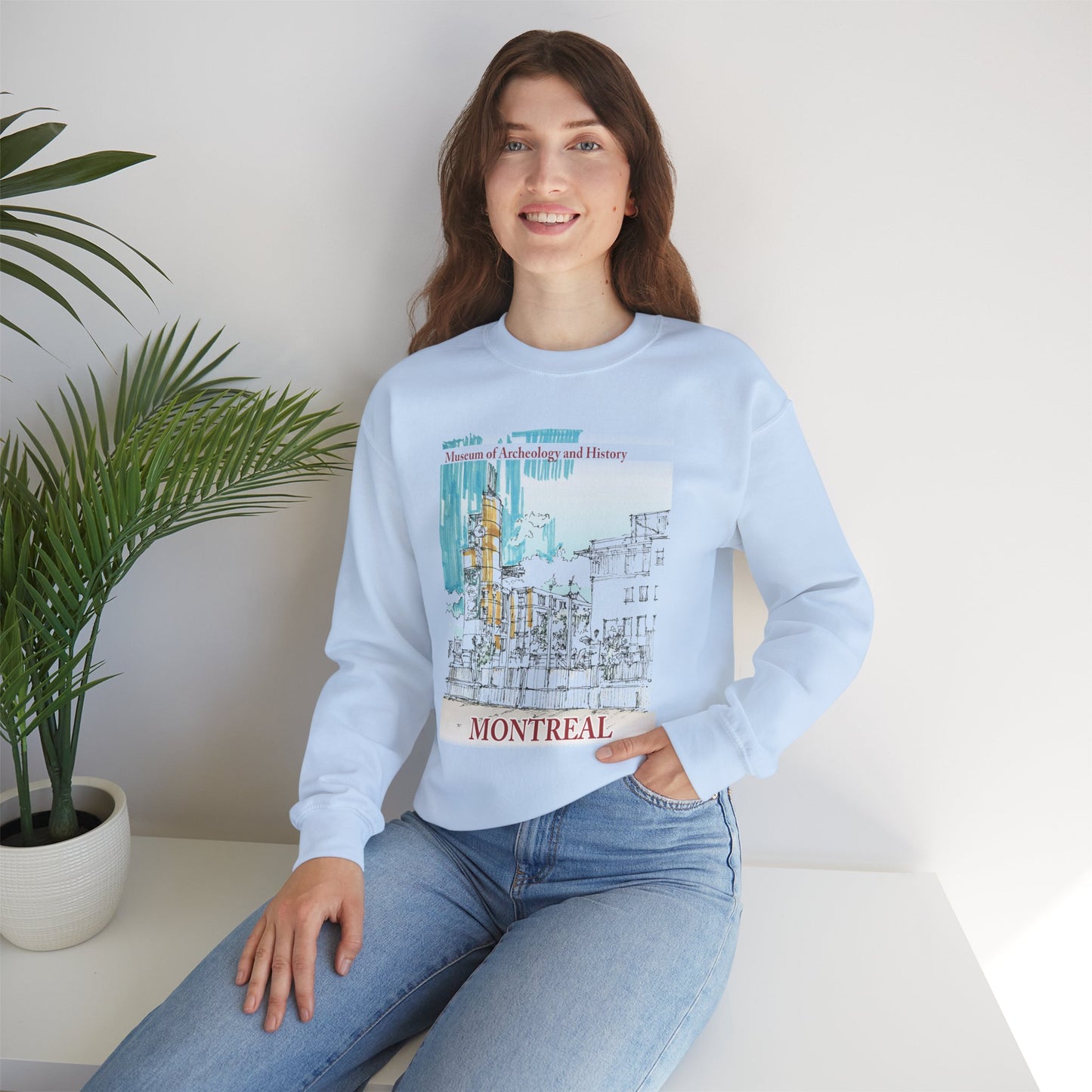 Montreal-Inspired Unisex Crewneck Sweatshirt