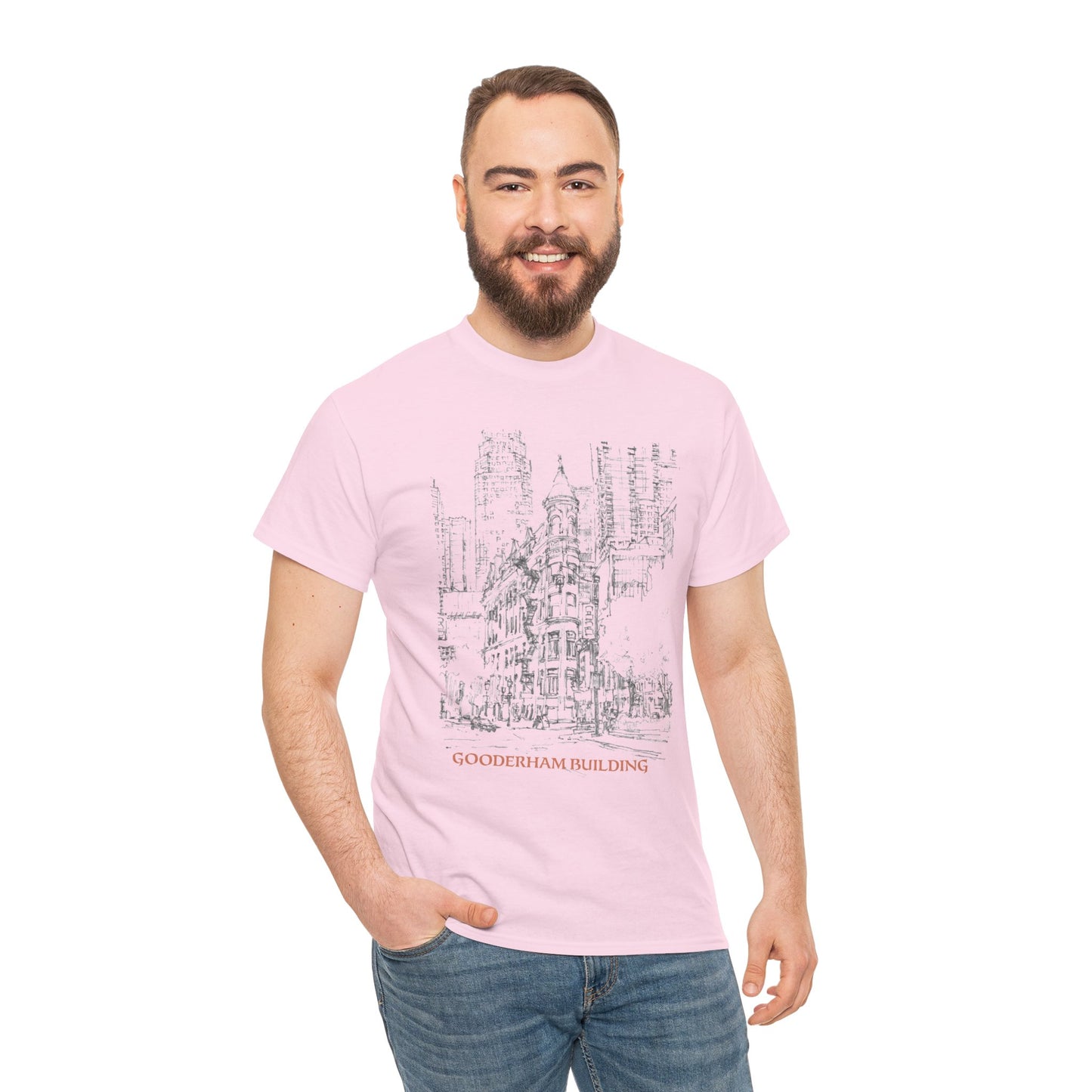 Gooderham building-Inspired Unisex Crewneck T-shirt