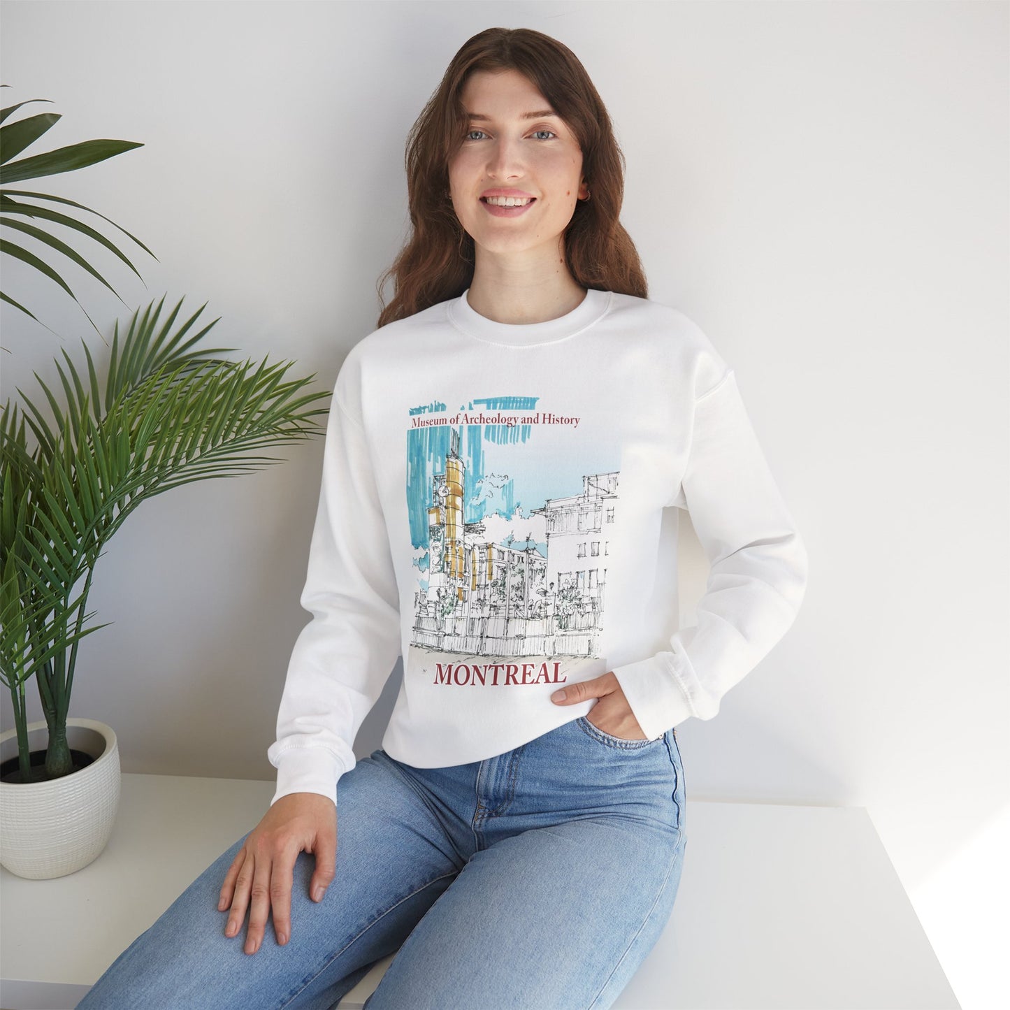Montreal-Inspired Unisex Crewneck Sweatshirt