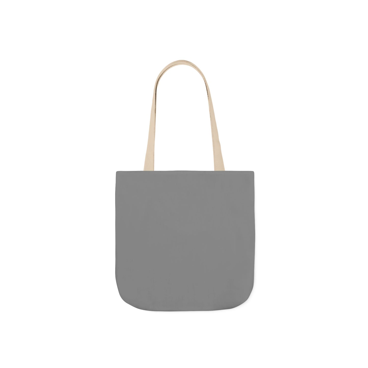 Prague-inspired grey Tote Bag with 4-Color Straps