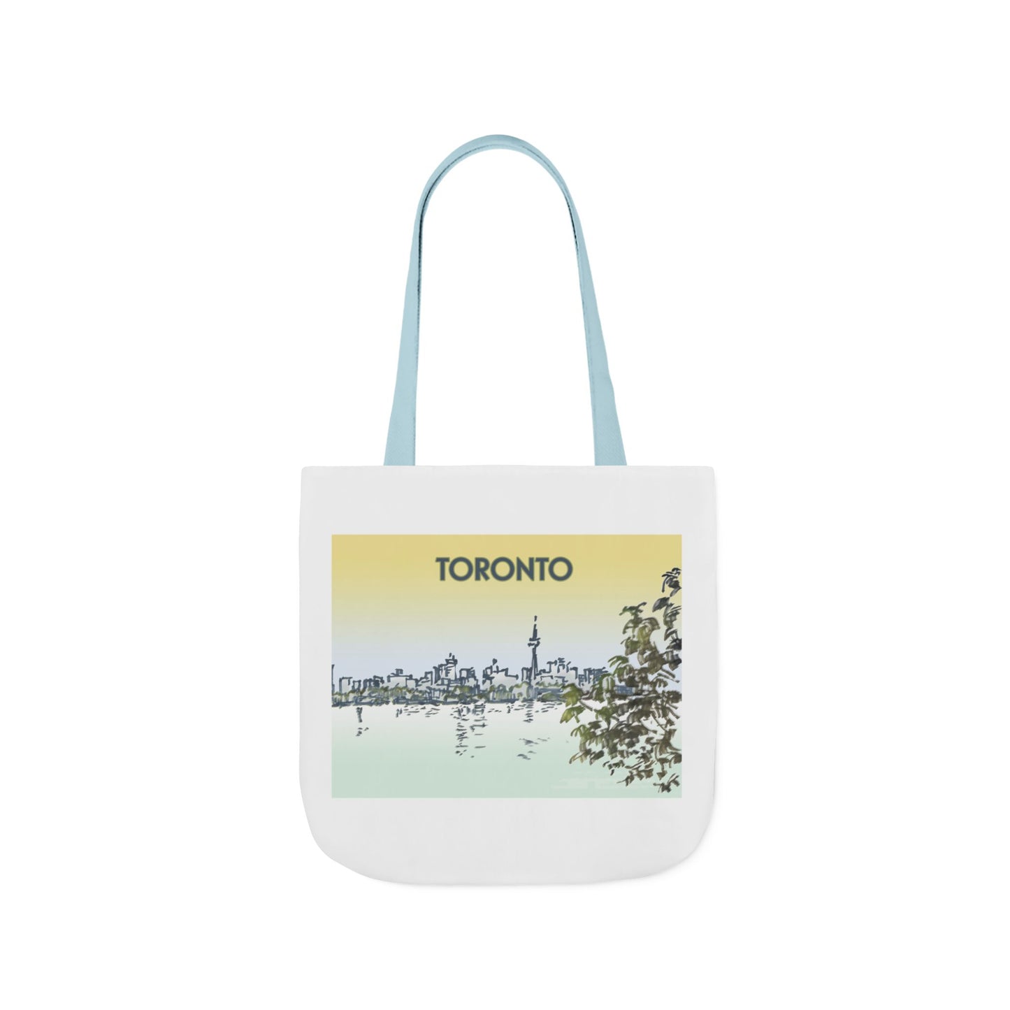 Toronto-inspired Tote Bag with 4-Color Straps