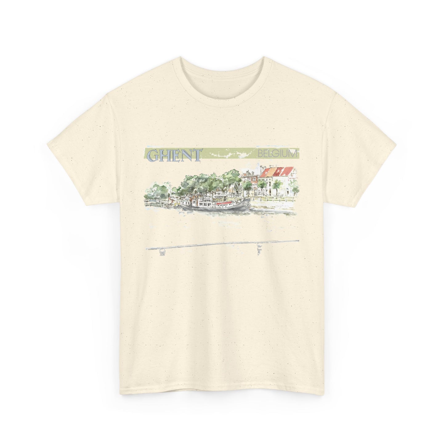Ghent-Inspired Unisex Crewneck T-shirt
