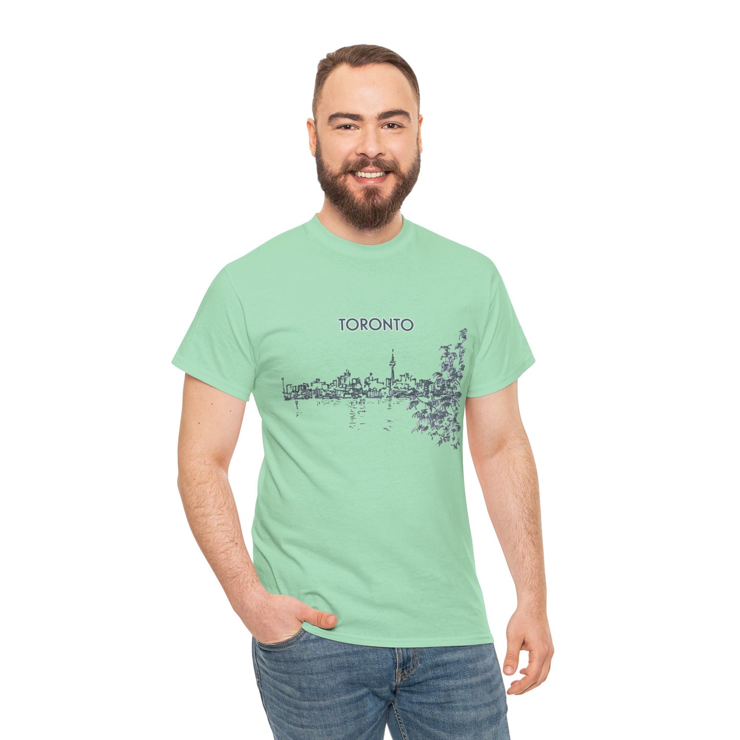Toronto-Inspired Unisex Crewneck T-shirt