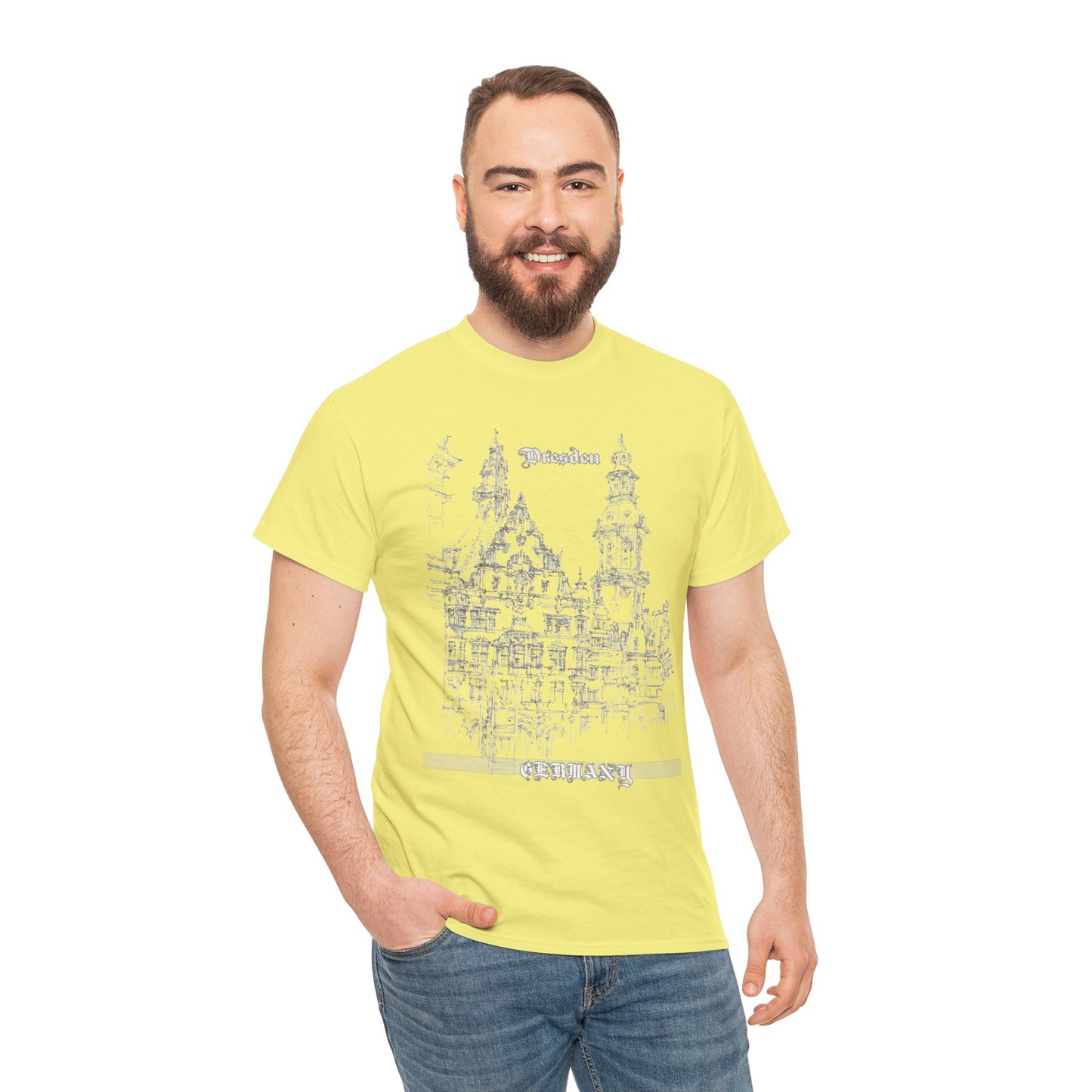 Dresden-Inspired Unisex Crewneck T-shirt