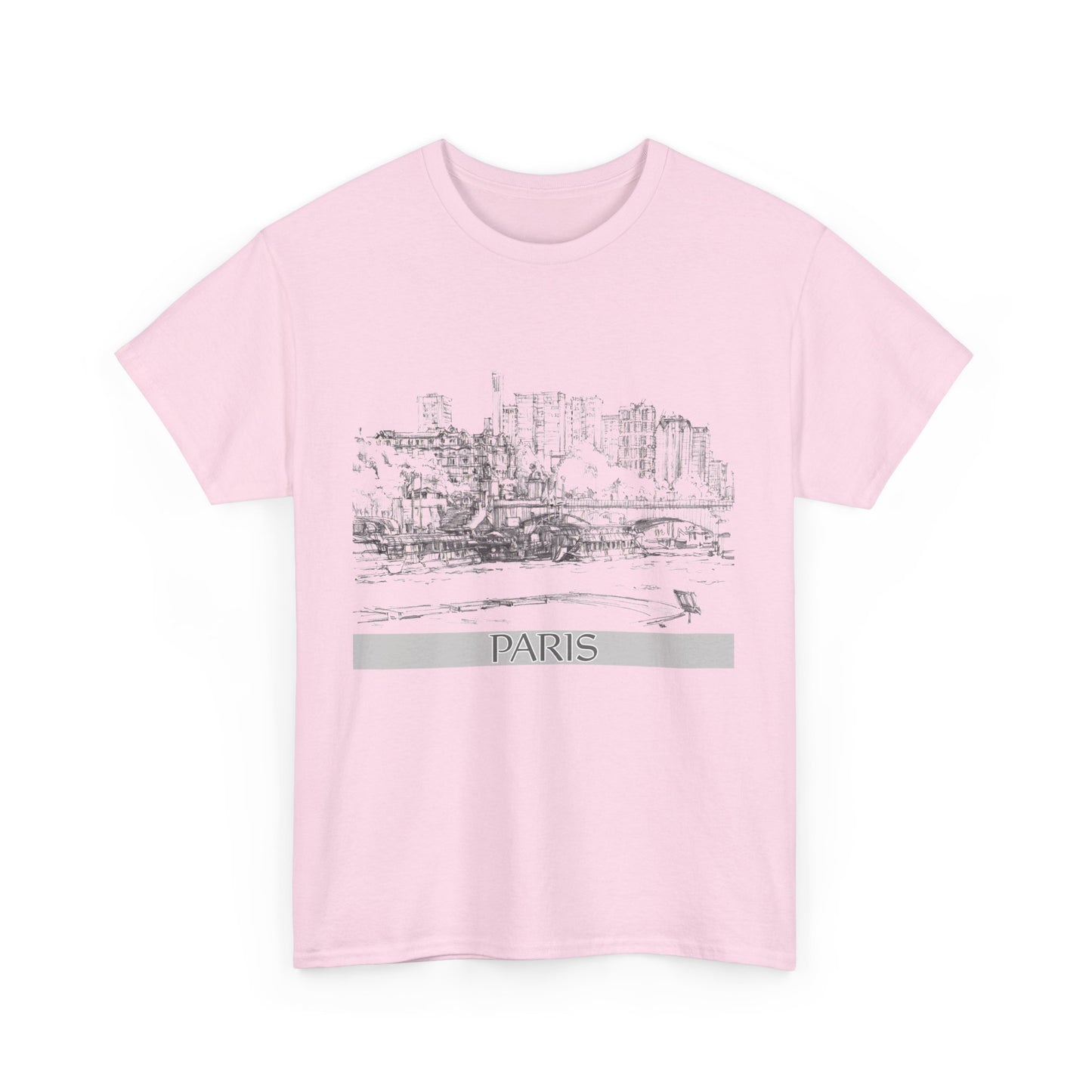 Paris-Inspired Unisex Crewneck T-shirt