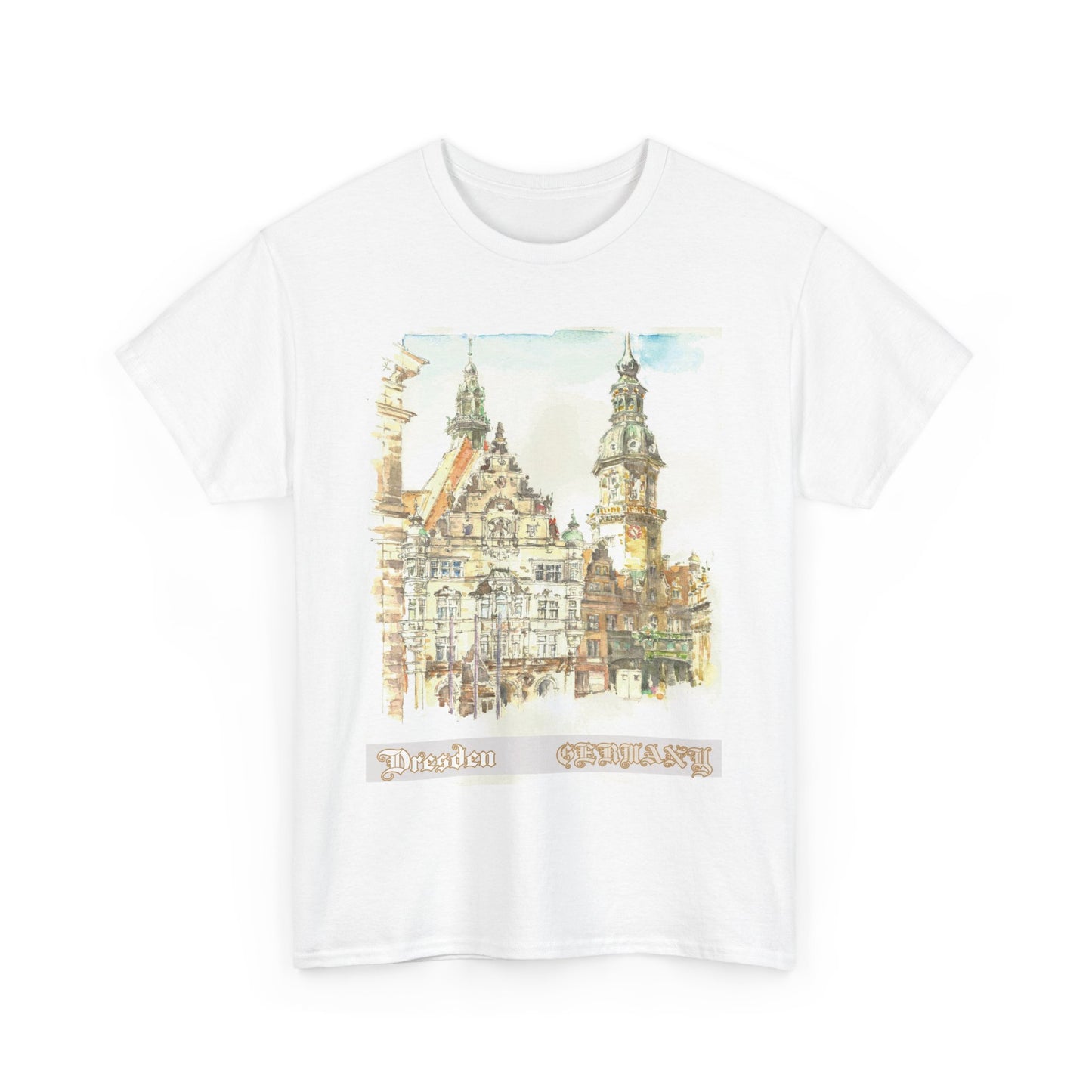 Dresden-Inspired Unisex Crewneck T-shirt